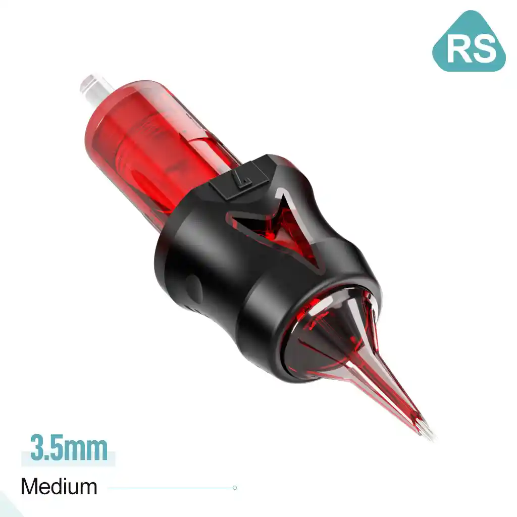 OG Red Arrow Round Shader (RS) Tattoo Needle Cartridge